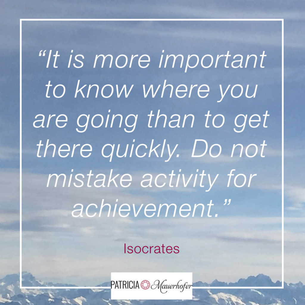 Quote Isocrates - where are you going?