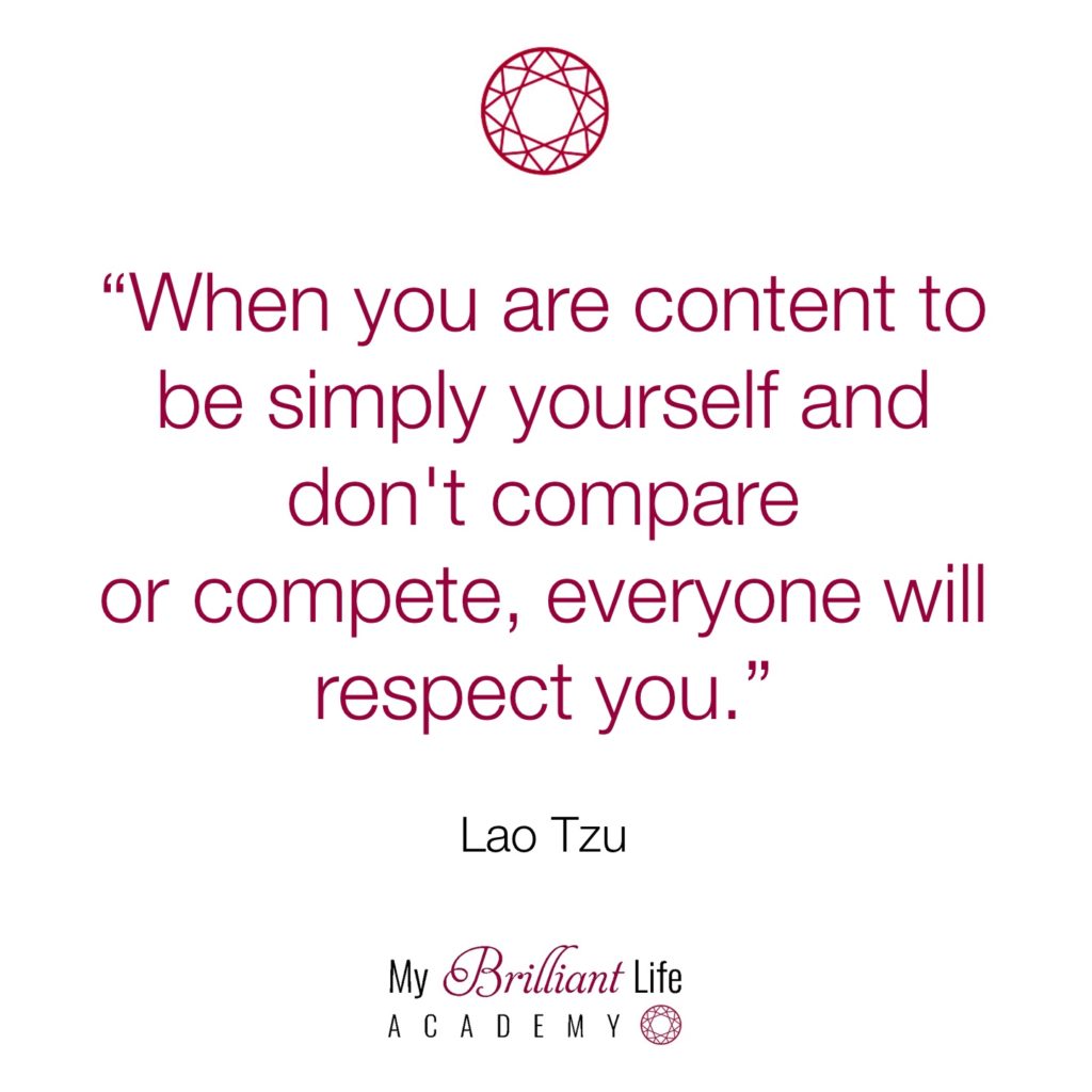 Be simply yourself - lao tzu