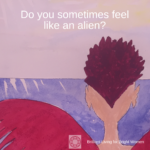 multifaceted woman - feel like an alien