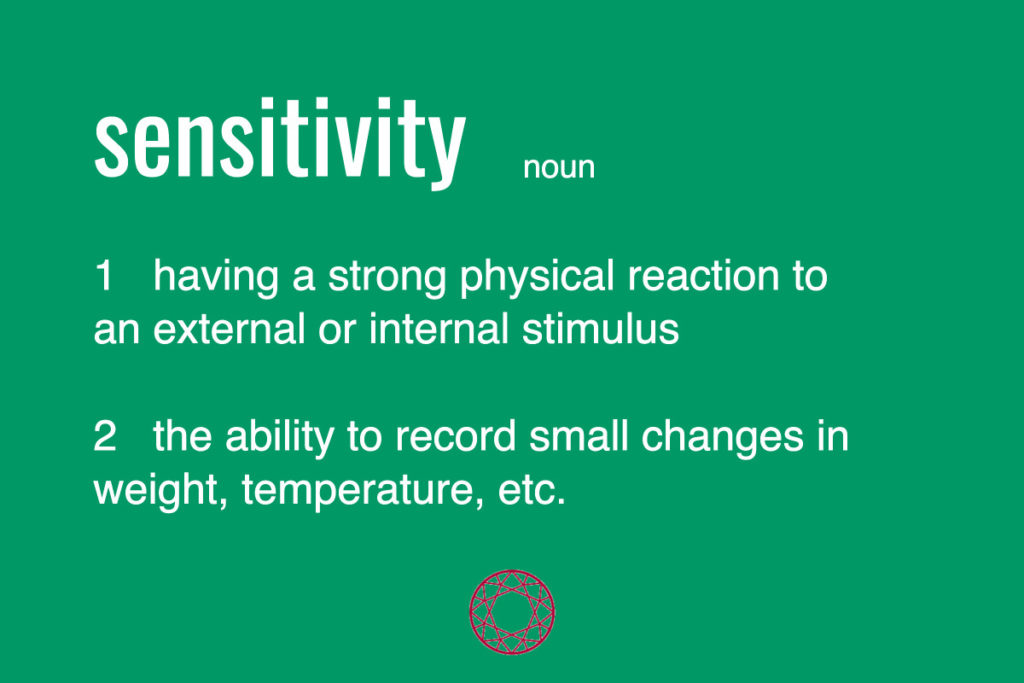 Definition Sensitivity 1